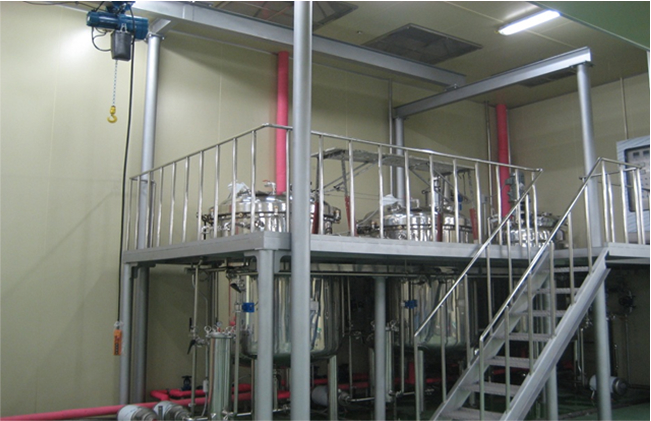 음성공장 소스 생산 및 냉각설비 제작.설치 