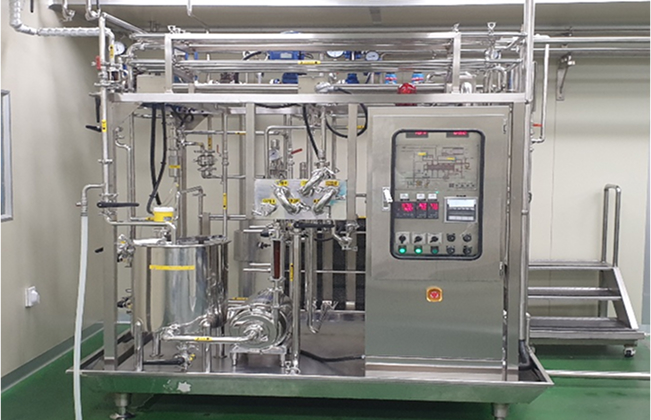 네이처텍 액상조제탱크 및 열교환기 시스템